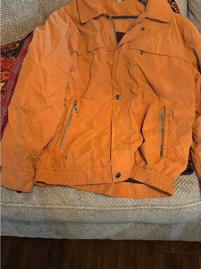 Women’s size 54 Orange Casual Zip Jacket